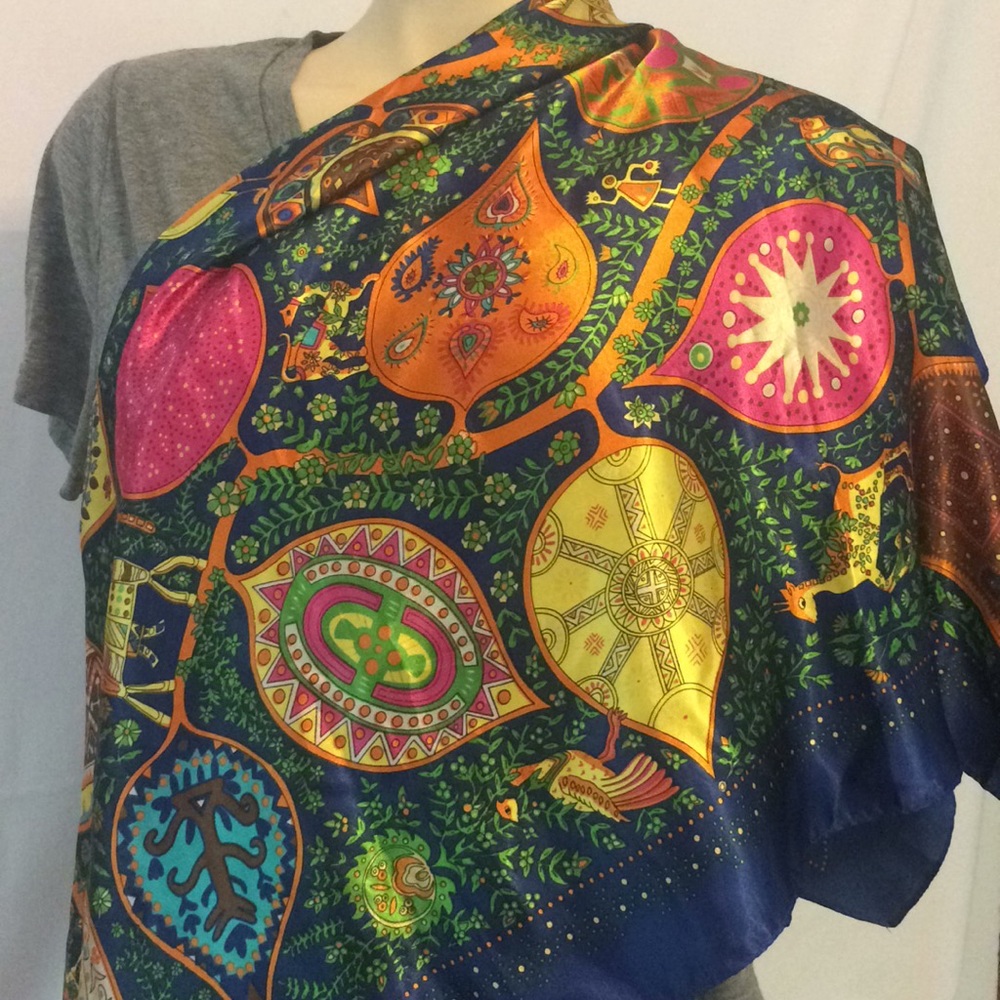 Silk scarf